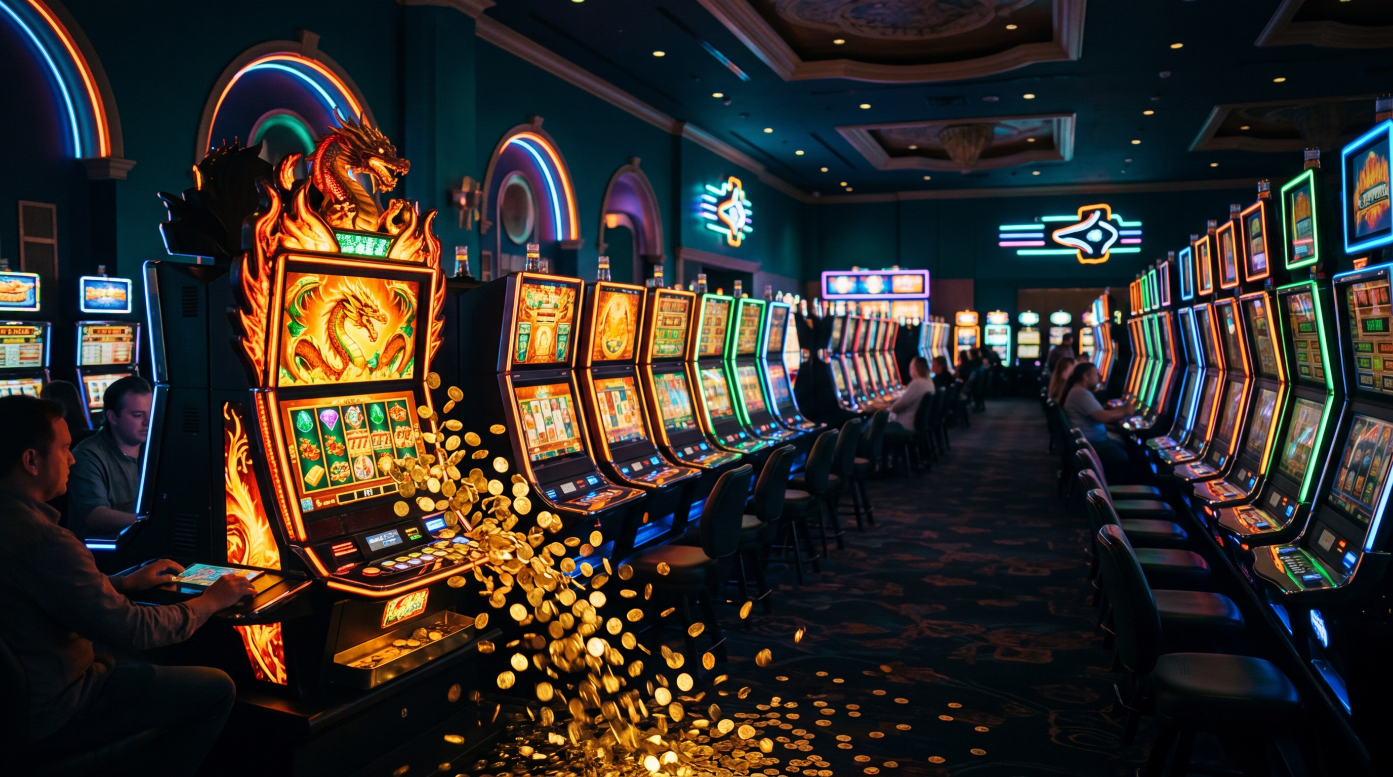 Зал игровых автоматов Dragon Money